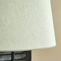 alinea Abat-Jour Suspension|Suspension Non-Électrifiée*Abat-jour conique en tissu D45cm - Blanc