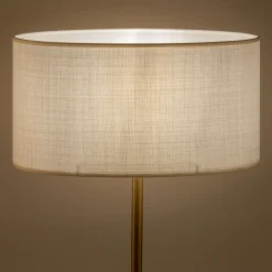 alinea Abat-Jour Lampe*Abat-jour cylindrique en coton D32cm - Blanc