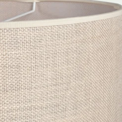 alinea Abat-Jour Suspension|Abat-Jour Naturel*Abat-jour cylindrique en jute D35cm - Blanc