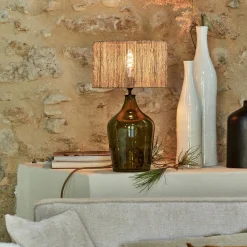 alinea Suspension Naturelle|Suspension Non-Électrifiée*Abat-jour cylindrique en jute D32cm - Naturel
