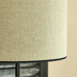 alinea Abat-Jour Lampe|Abat-Jour Naturel*Abat-jour cylindrique en lin D32cm - Naturel