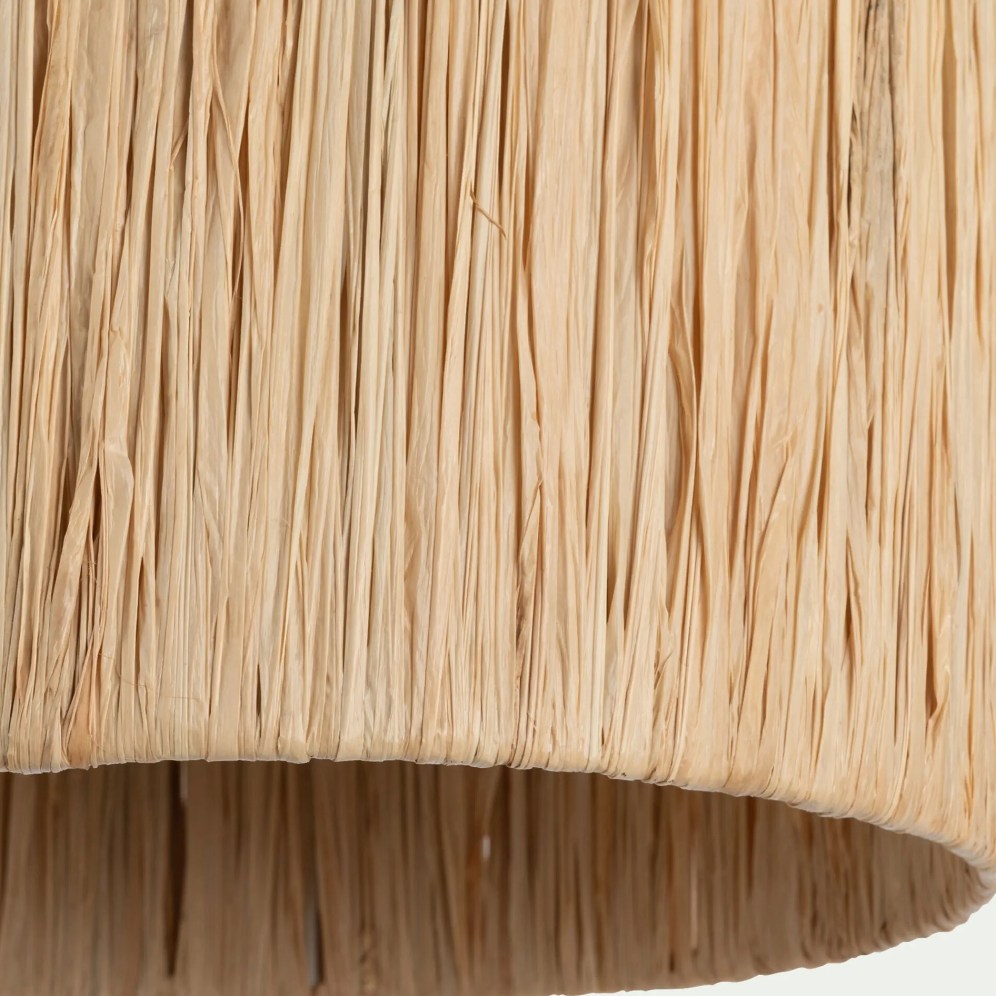 alinea Abat-Jour Lampe|Abat-Jour Naturel*Abat-jour cylindrique en raphia D32cm - Naturel