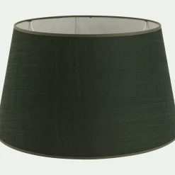 alinea Abat-Jour Lampe*Abat-jour tambour en coton D45cm - cèdre Vert