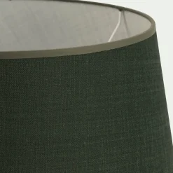 alinea Abat-Jour Lampe*Abat-jour tambour en coton D45cm - cèdre Vert