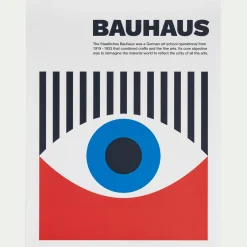 alinea Toile, Tableau Et Affiche*Affiche œil 30x40cm - bleu