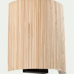 alinea Applique Murale*Applique électrifiée en acier et algues H26cm - Naturel