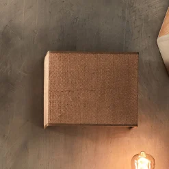 alinea Applique Murale*Applique non électrifiée en jute l24cm - Naturel