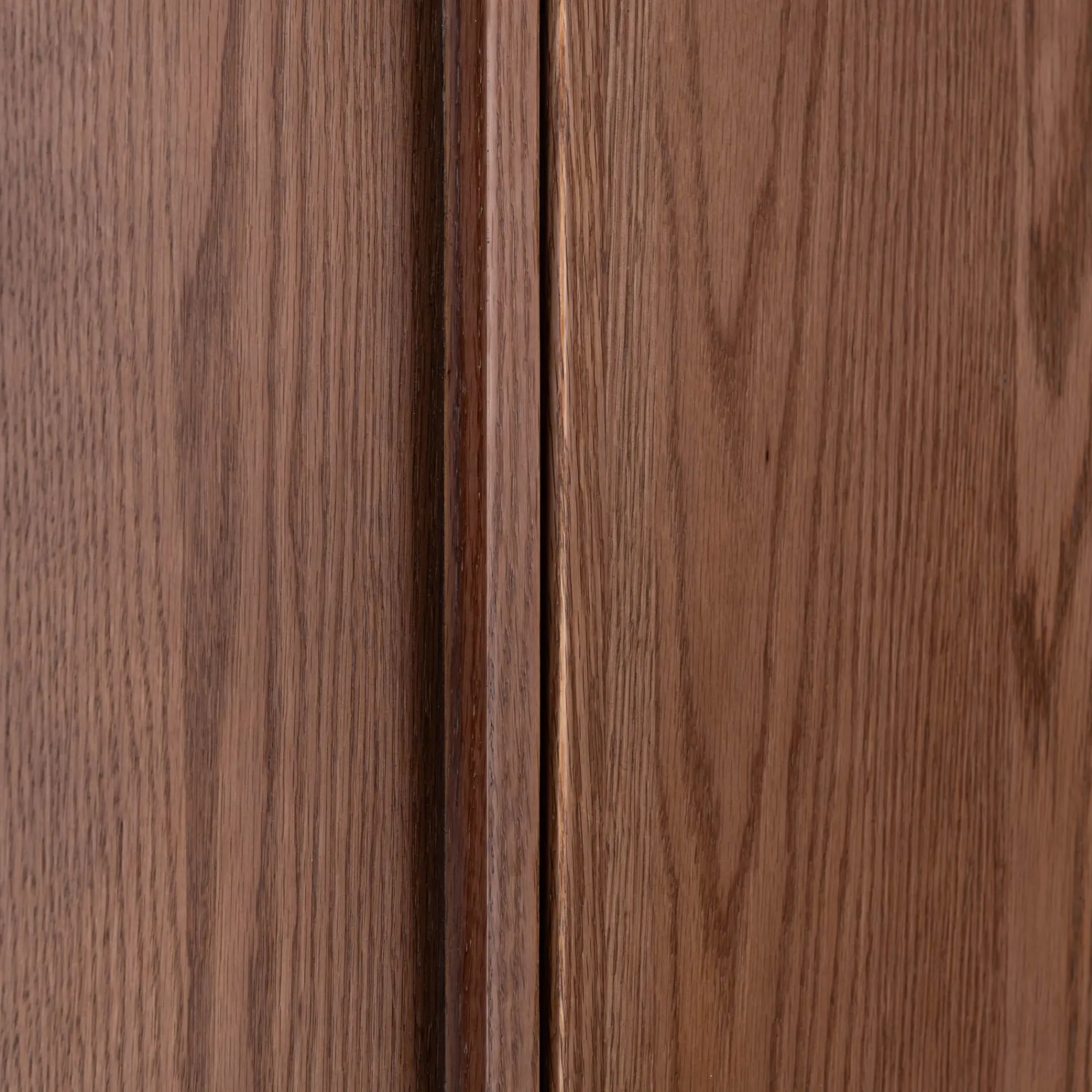 alinea Armoire*Armoire 2 portes battantes en chêne massif H192cm - Bois foncé