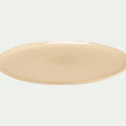 alinea Assiette*Assiette à dessert à bord haut en grès D21cm - ventoux Blanc