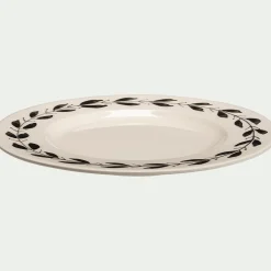 alinea Assiette*Assiette à dessert en faïence D22cm - Blanc