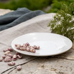 alinea Assiette*Assiette à dessert en faïence D20cm - Blanc