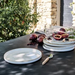 alinea Assiette*Assiette à dessert en grès D22,5cm - alpilles Beige