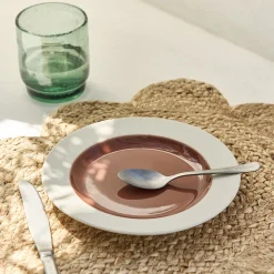alinea Assiette|Assiette De Noël*Assiette à dessert en grès D20cm - Terracotta