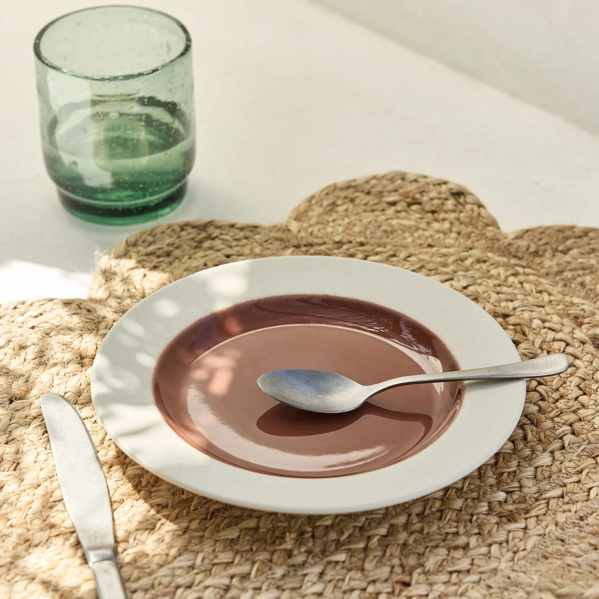 alinea Assiette|Assiette De Noël*Assiette à dessert en grès D20cm - Terracotta