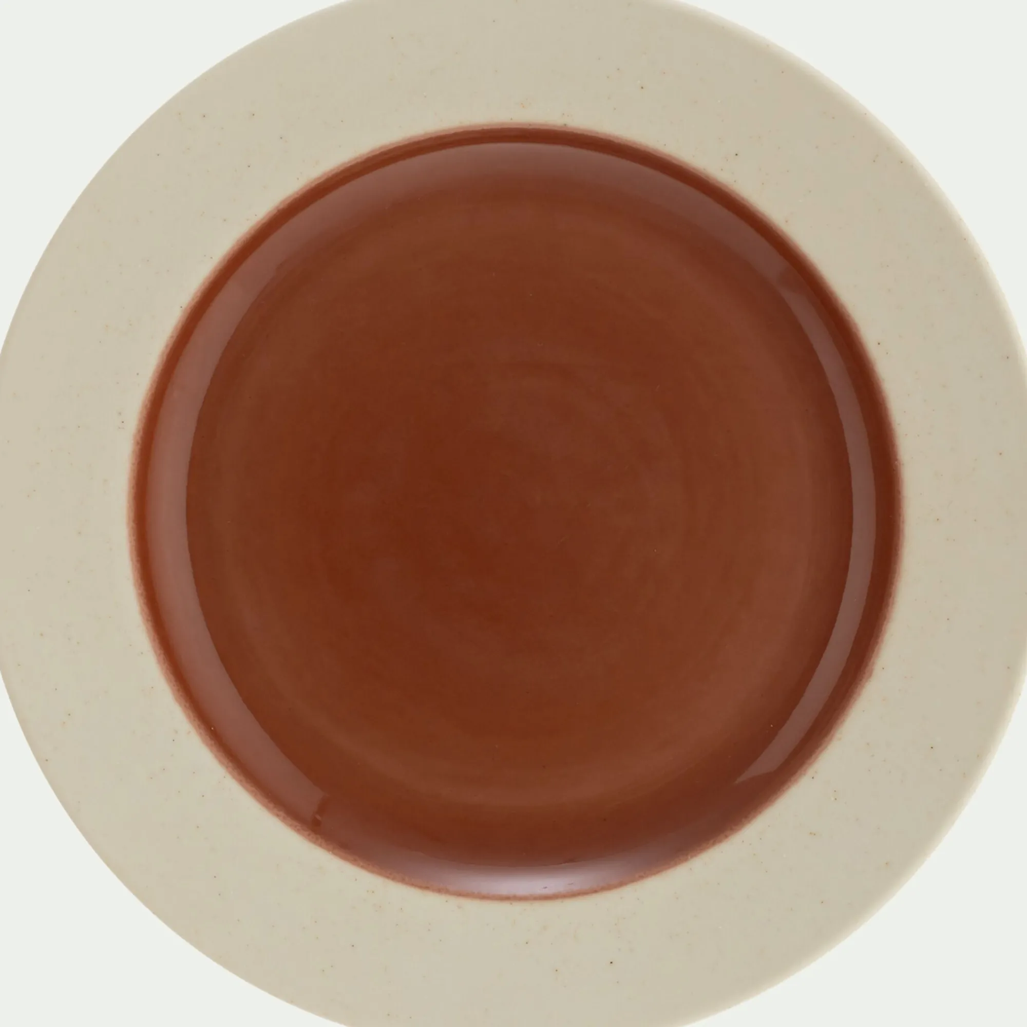 alinea Assiette|Assiette De Noël*Assiette à dessert en grès D20cm - Terracotta