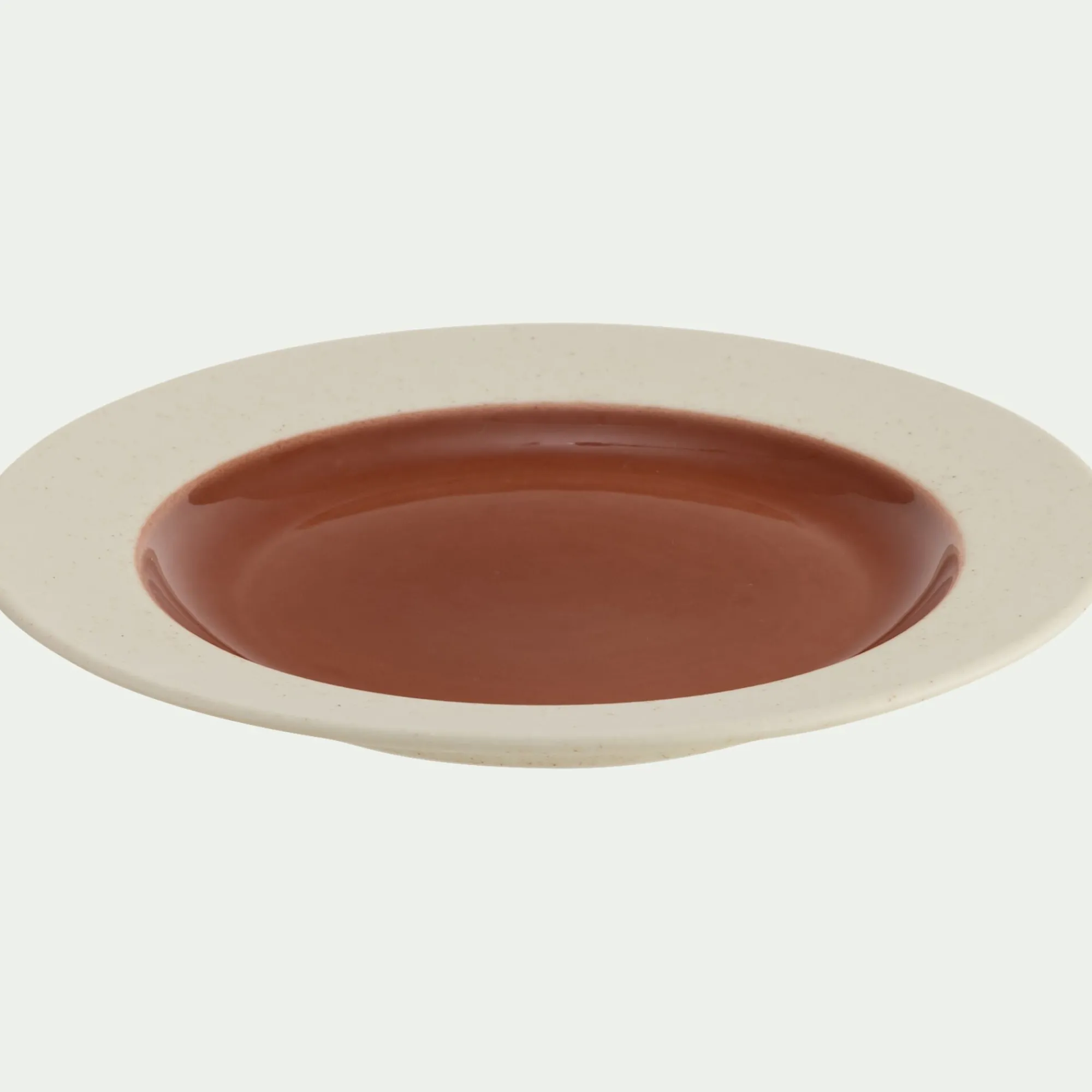 alinea Assiette|Assiette De Noël*Assiette à dessert en grès D20cm - Terracotta