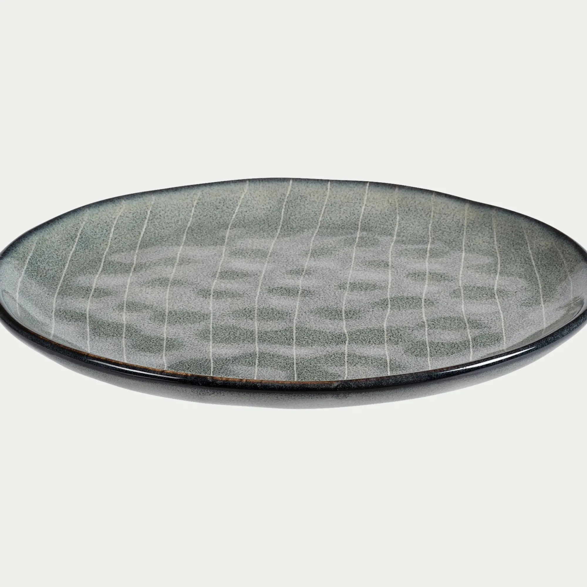 alinea Assiette|Assiette De Noël*Assiette à dessert en grès D20cm - calaluna Bleu