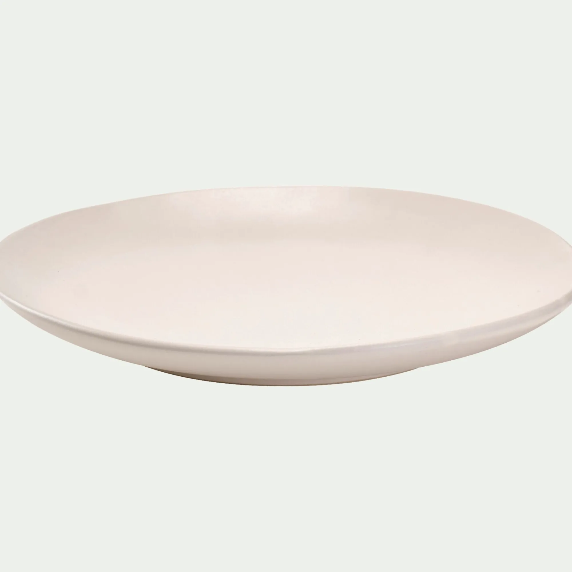alinea Assiette|Assiette De Noël*Assiette à dessert en grès D20,5cm - ventoux Blanc