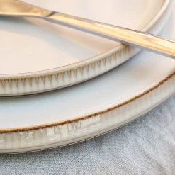 alinea Assiette*Assiette à dessert en grès D21,3cm - Beige