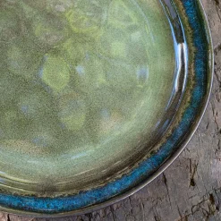 alinea Assiette*Assiette à dessert en grès D20,5cm - cèdre Vert