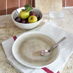 alinea Assiette|Assiette De Noël*Assiette à dessert en grès D20,5cm - alpilles Beige