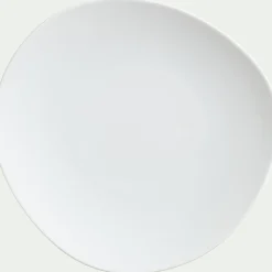 alinea Assiette|Assiette De Noël*Assiette à dessert en porcelaine D24cm - Blanc