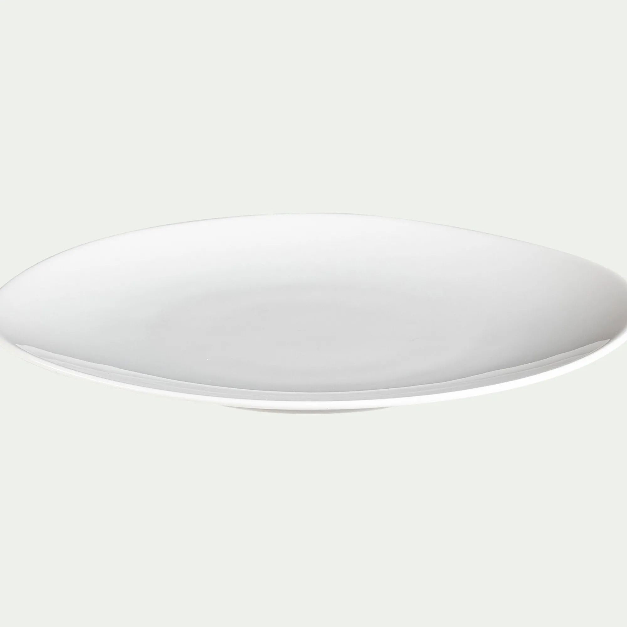 alinea Assiette|Assiette De Noël*Assiette à dessert en porcelaine D24cm - Blanc