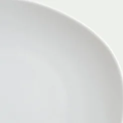 alinea Assiette|Assiette De Noël*Assiette à dessert en porcelaine D24cm - Blanc
