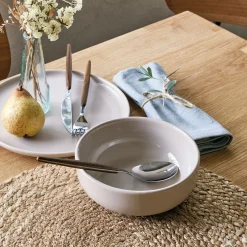 alinea Assiette*Assiette creuse en faïence D15cm - alpilles Beige