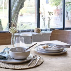 alinea Assiette*Assiette creuse en faïence D15cm - alpilles Beige