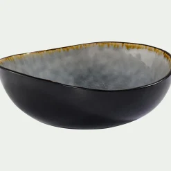 alinea Assiette*Assiette creuse en grès émail réactif D20cm - Gris