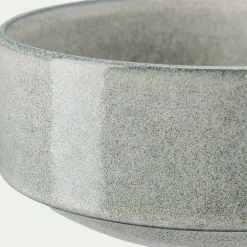 alinea Assiette*Assiette creuse en grès émail réactif D15,5cm - clair Gris
