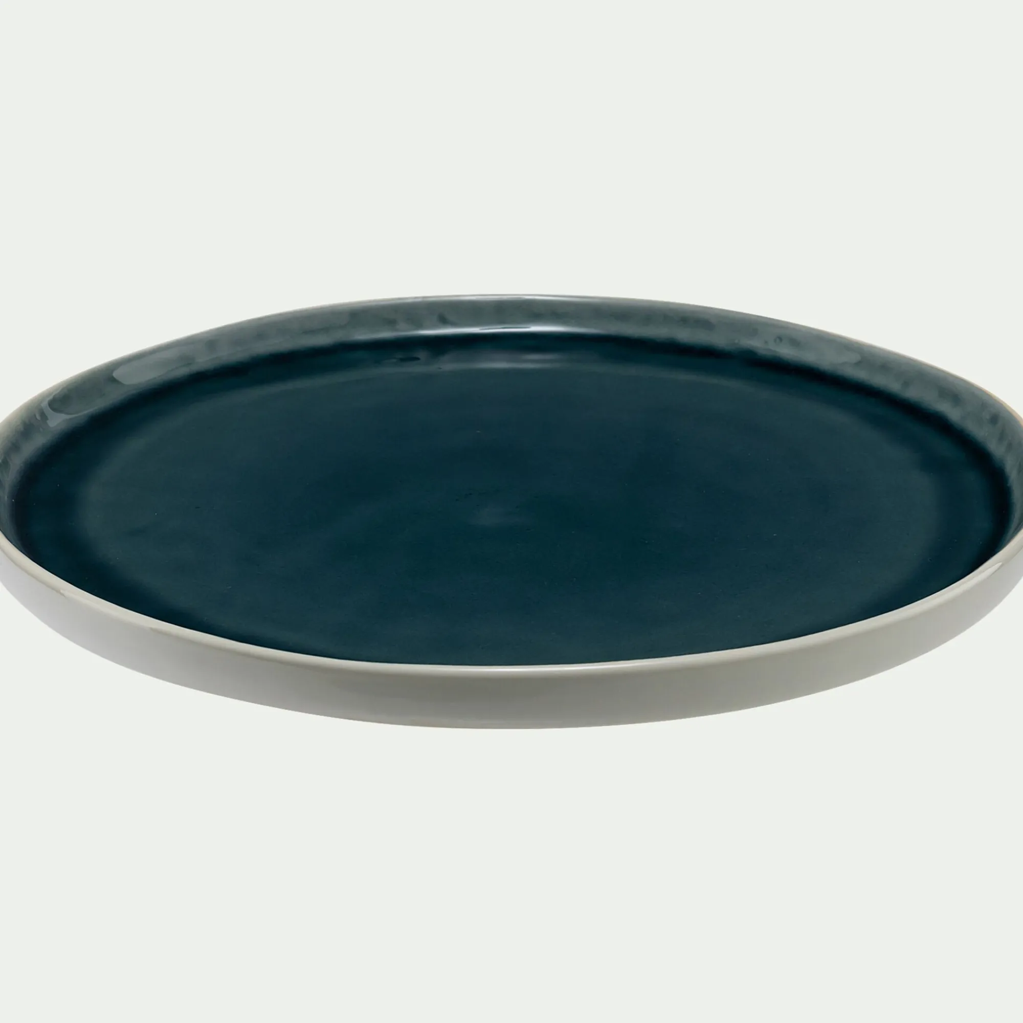 alinea Assiette|Assiette De Noël*Assiette plate en grès D27cm - niolon Bleu