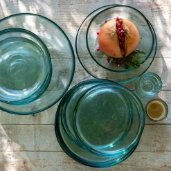 alinea Assiette*Assiette plate en verre D25cm - Transparent