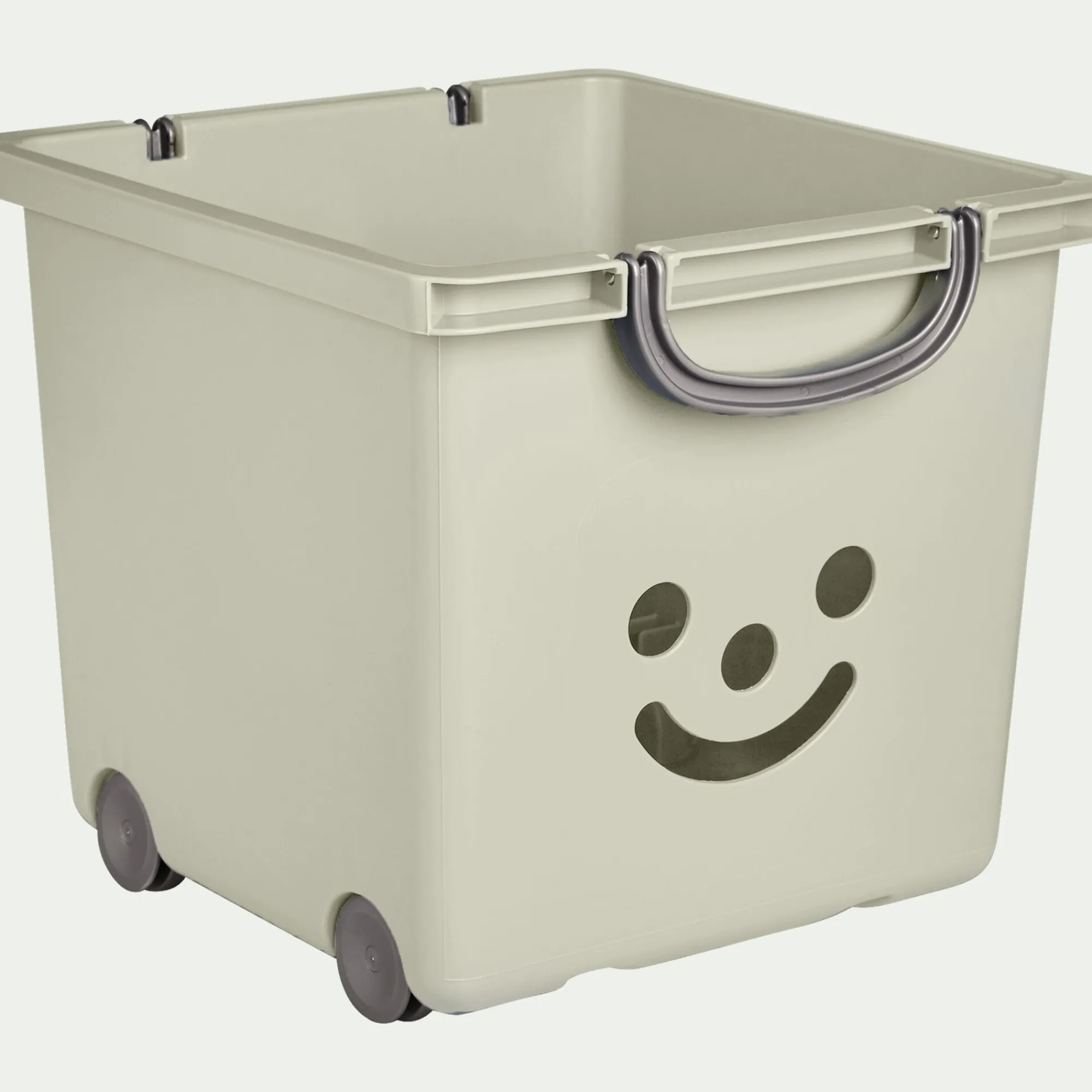 alinea Matelas Enfant|Boîte De Rangement Enfant*Bac de rangement 25L - Vert olivier