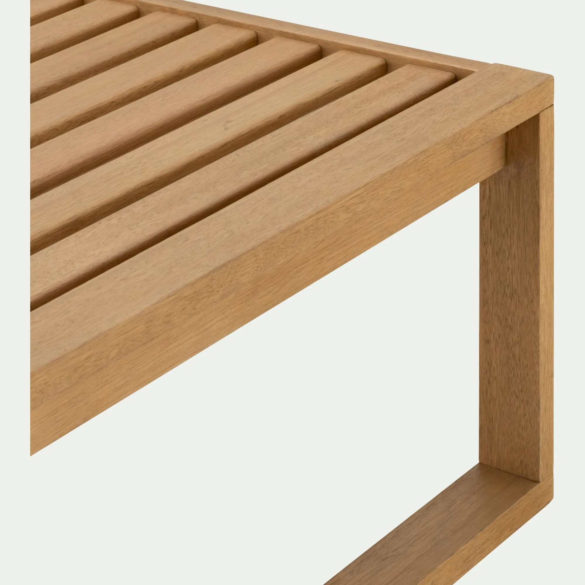 alinea Transat Et Chaise Longue*Bain de soleil en eucalyptus FSC - Bois clair
