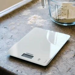 alinea Loisirs Créatifs|Ustensile De Cuisine*Balance électronique en verre trempé - Blanc