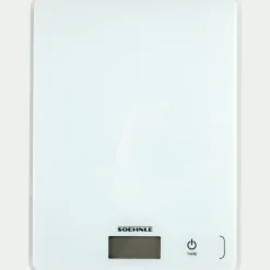alinea Loisirs Créatifs|Ustensile De Cuisine*Balance électronique en verre trempé - Blanc