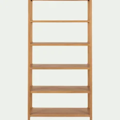 alinea Bibliothèque Et Étagère*Bibliothèque 5 étagères en chêne L90xl35,5xH176,5cm - Bois clair