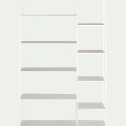 alinea Bibliothèque Et Étagère*Bibliothèque en acier - Blanc
