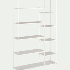 alinea Bibliothèque Et Étagère*Bibliothèque en acier - Blanc
