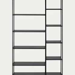 alinea Bibliothèque Et Étagère*Bibliothèque en acier - Noir