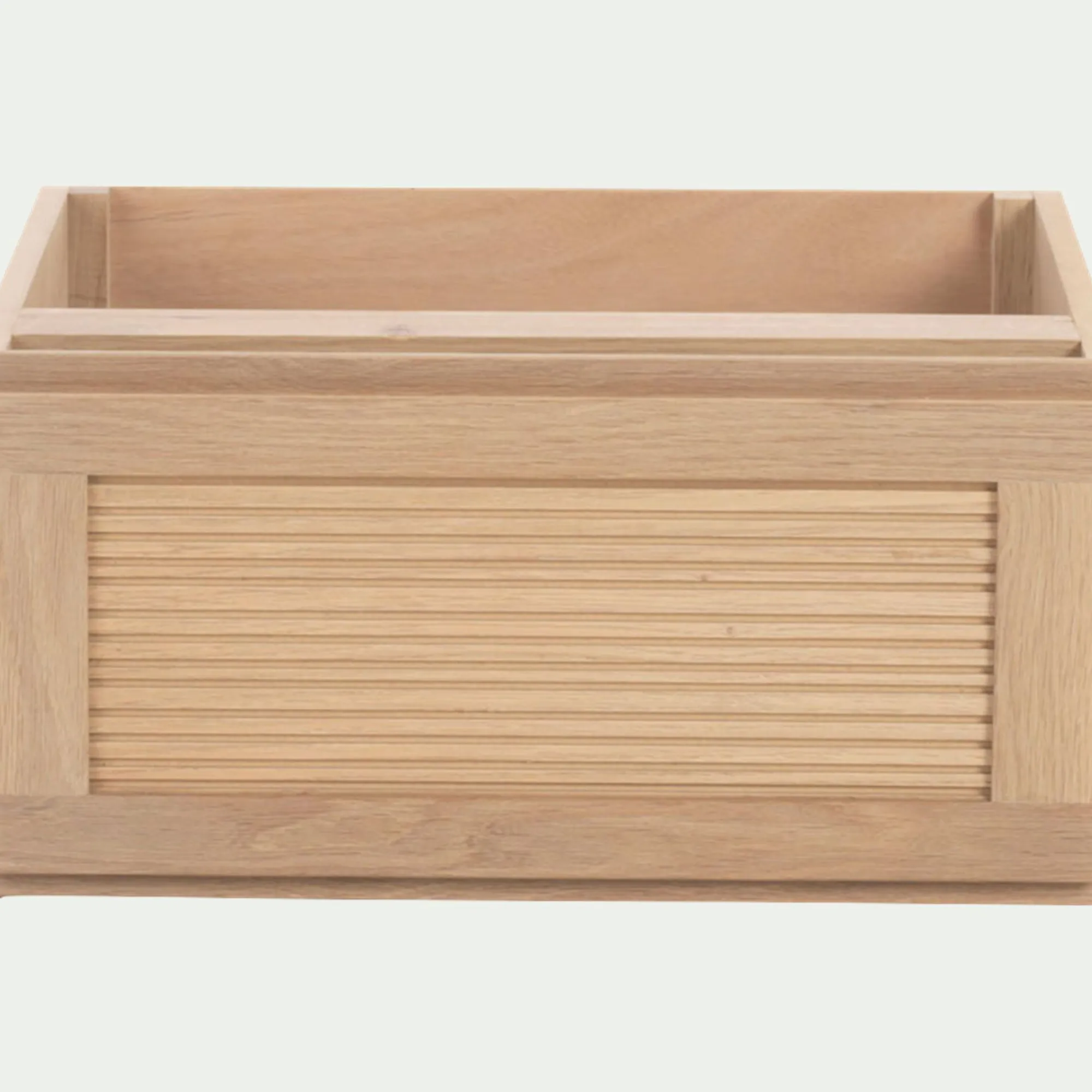 alinea Rangement À Composer*Bloc de 1 tiroir en placage chêne L40cm - Bois clair