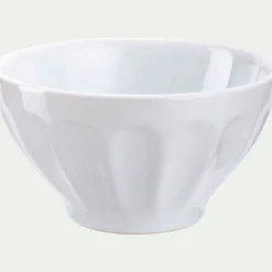 alinea Vaisselle Petit Déjeuner|Bol*Bol en faïence D16cm - ventoux Blanc