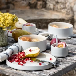 alinea Vaisselle Petit Déjeuner|Bol*Bol en grès D14cm - Blanc