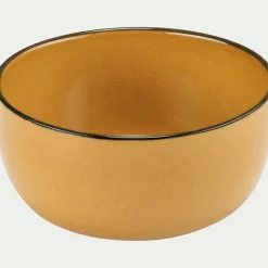alinea Vaisselle Petit Déjeuner|Bol*Bol en grès D14,8cm - Jaune