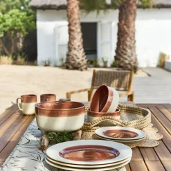 alinea Vaisselle Petit Déjeuner|Bol*Bol en grès D14,5cm - terracotta Marron