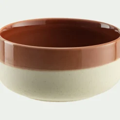 alinea Vaisselle Petit Déjeuner|Bol*Bol en grès D14,5cm - terracotta Marron