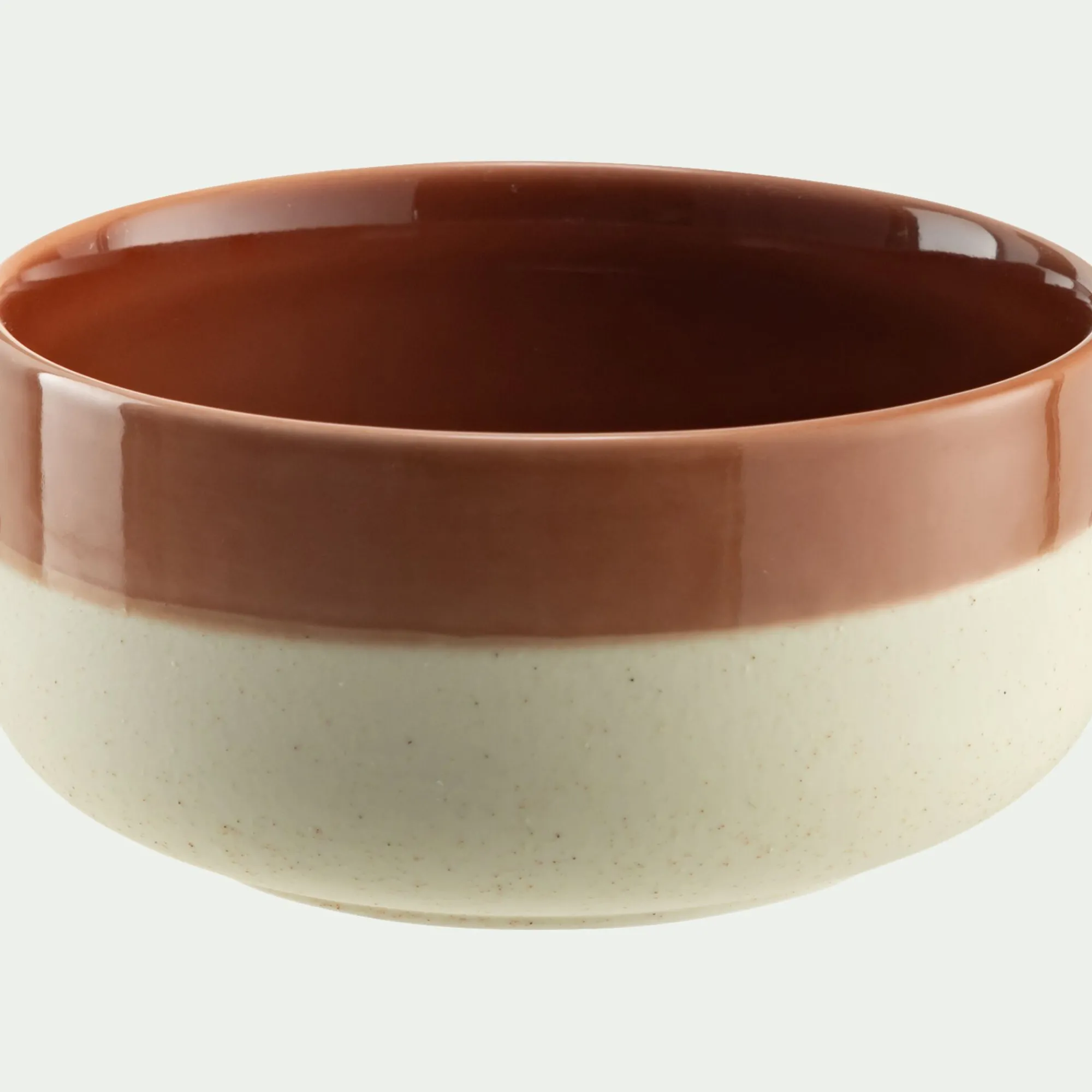 alinea Vaisselle Petit Déjeuner|Bol*Bol en grès D14,5cm - terracotta Marron
