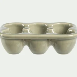 alinea Aménagement Meuble Cuisine|Salière Et Poivrière*Boîte pour 6 œufs en grès - Vert